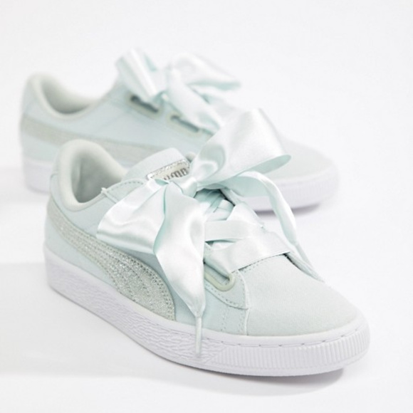 PUMA Glitter Canvas Sneakers - Picture 2 of 7